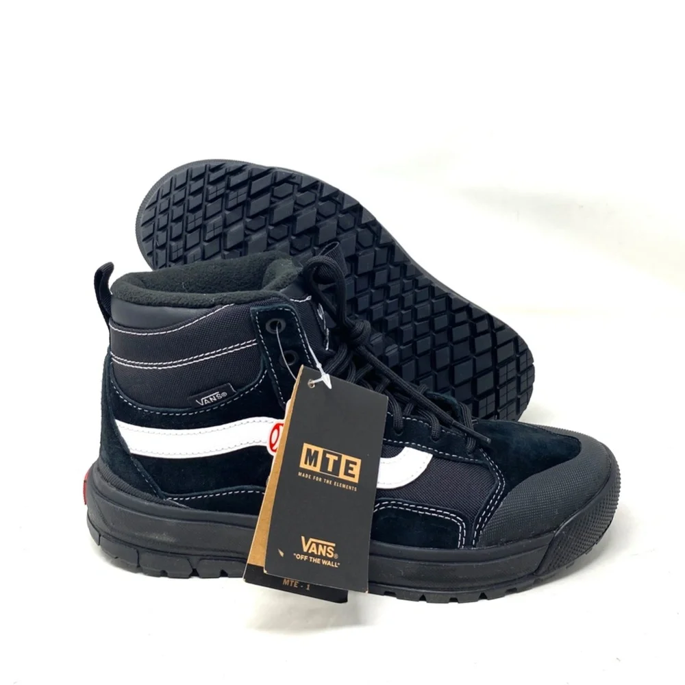 VANS UltraRange Exo Hi MTE-1 Sneakers Black Women's Boots Suede Mesh VN0A5KS5BKA - Picture 6 of 9
